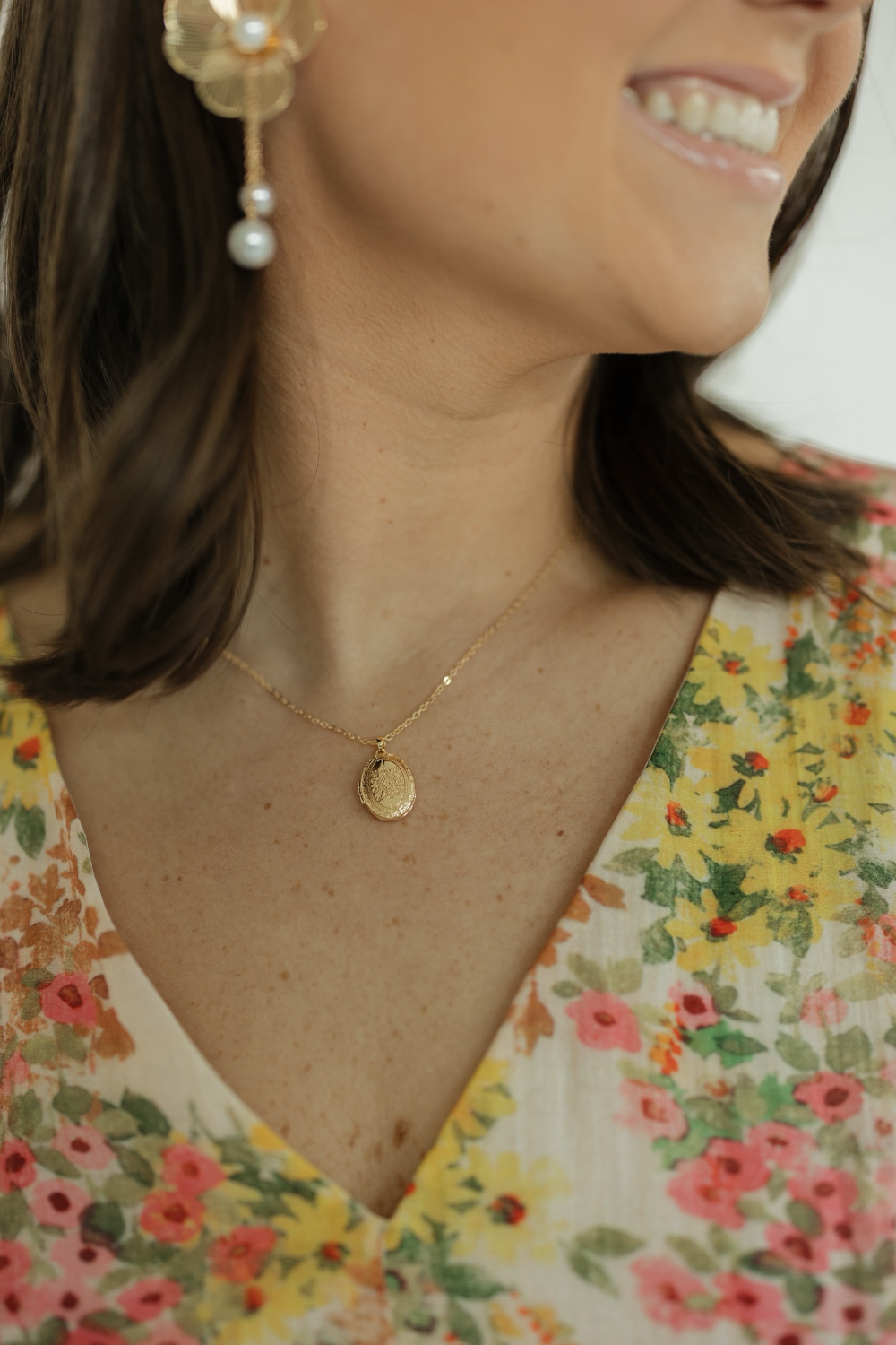 Palmer Locket Necklace