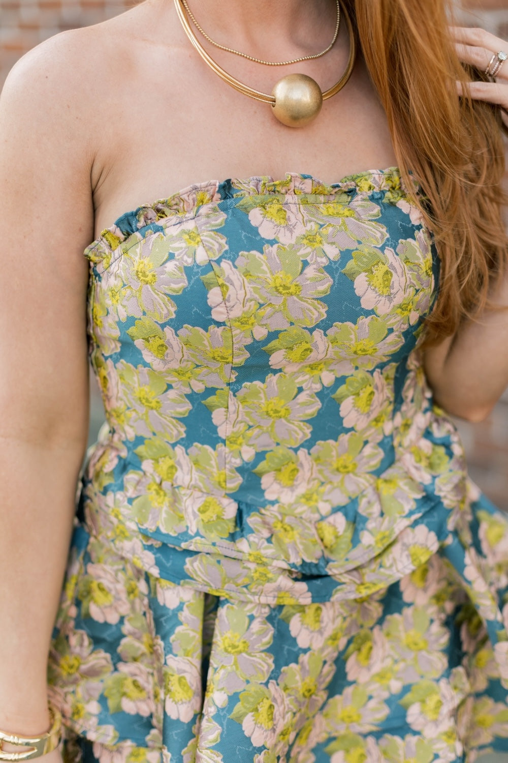 Ally Jacquard Mini Dress
