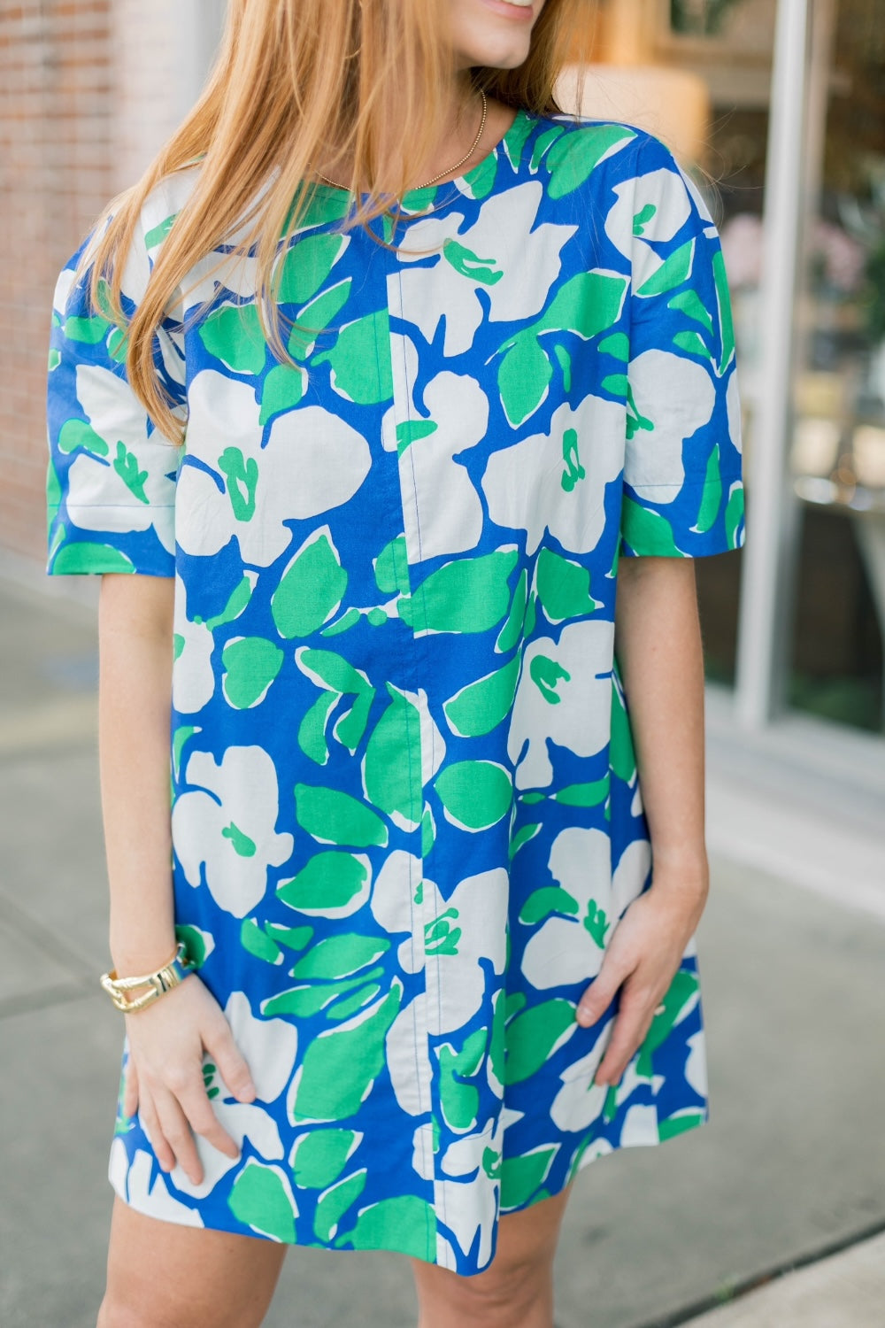 Bosco Floral Print Dress