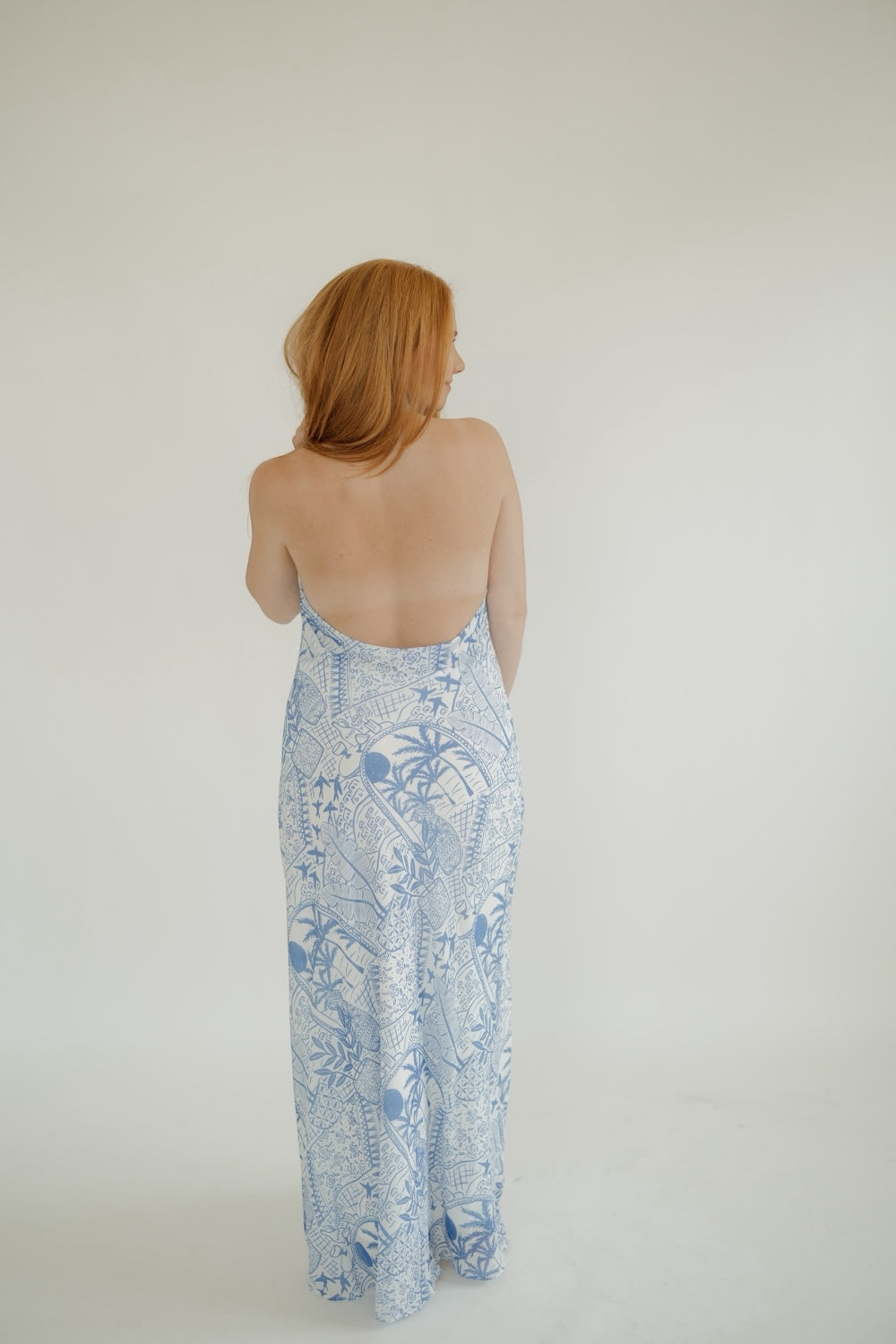Gia Sicilian Summer Midi Dress