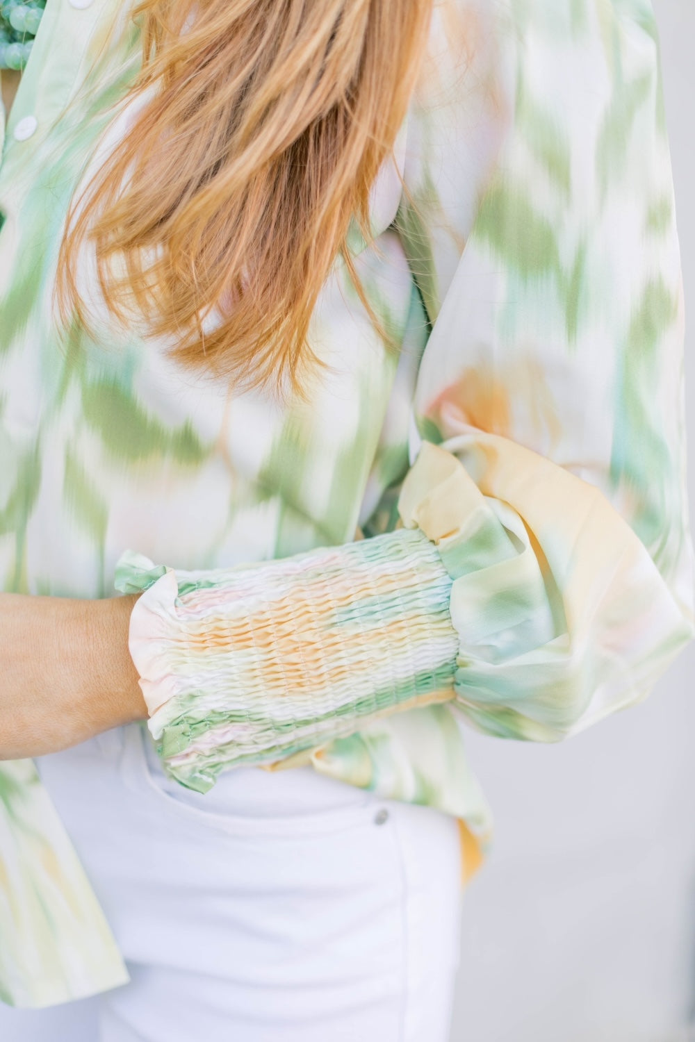 Glenda Green Multi Top