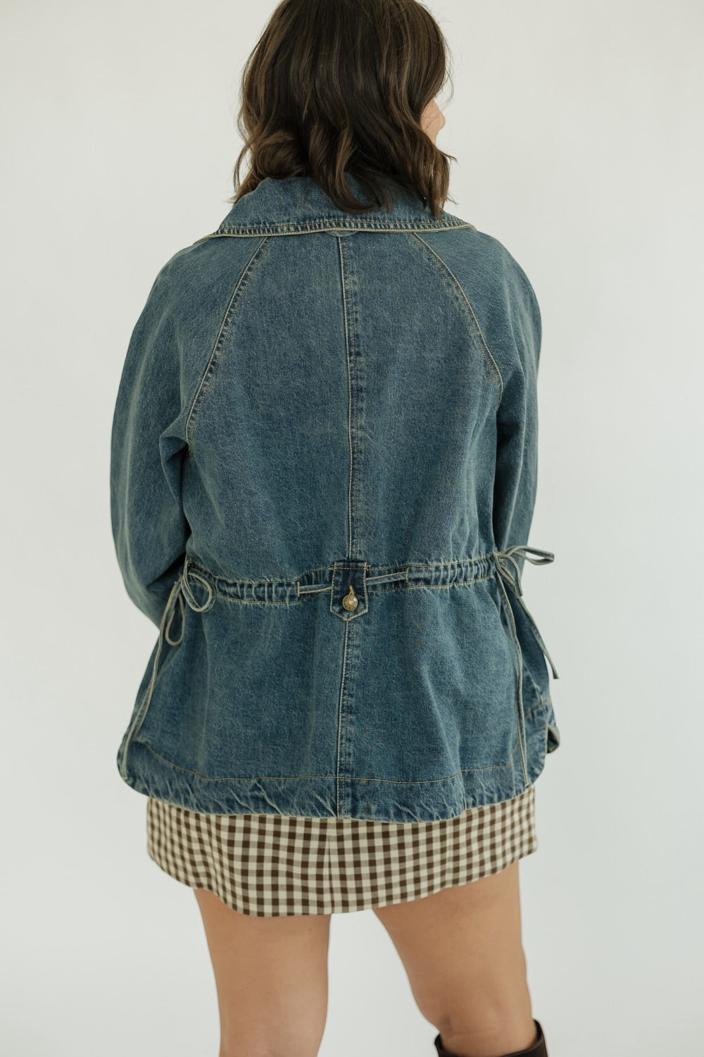 Millie Dark Wash Denim Jacket