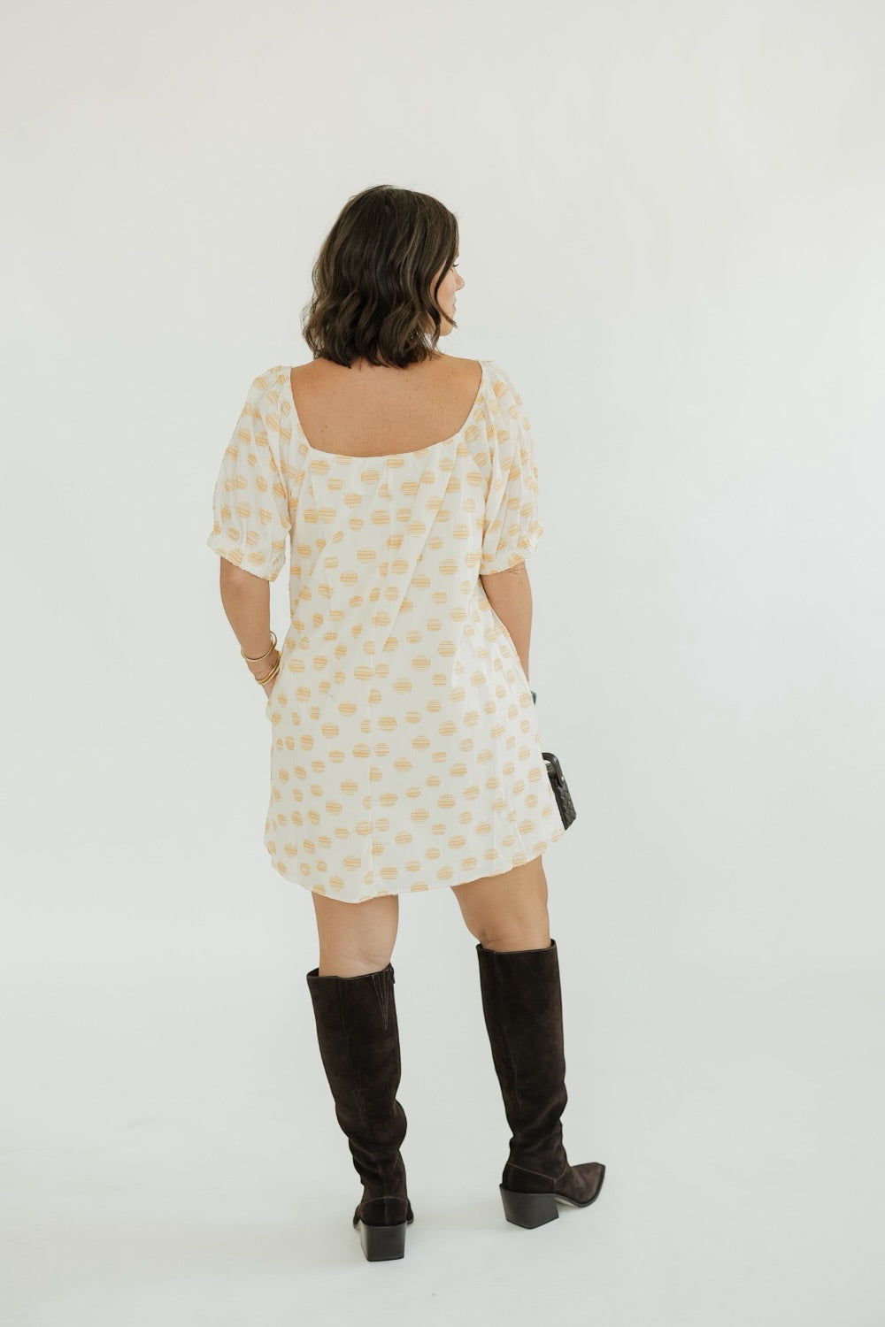 Hadley Honey Drops Mini Dress (XS-3XL)