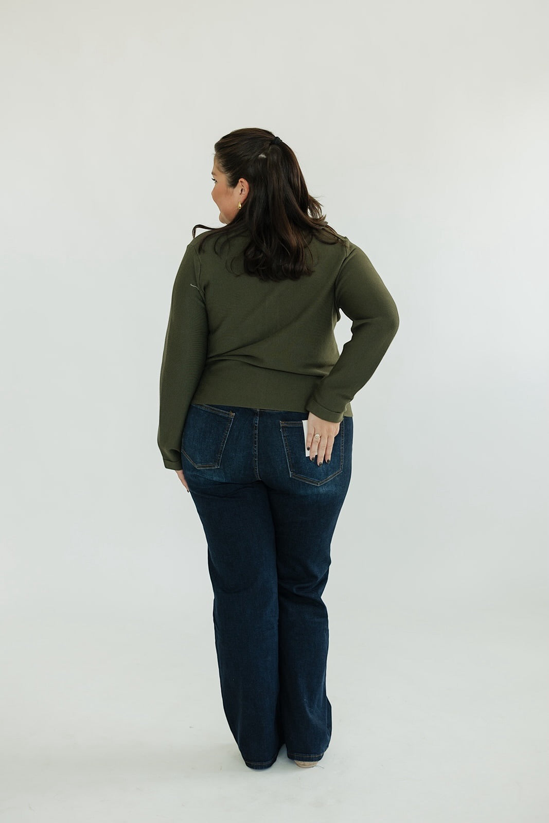 Olive Brown Knit Cardigan (S-XL)