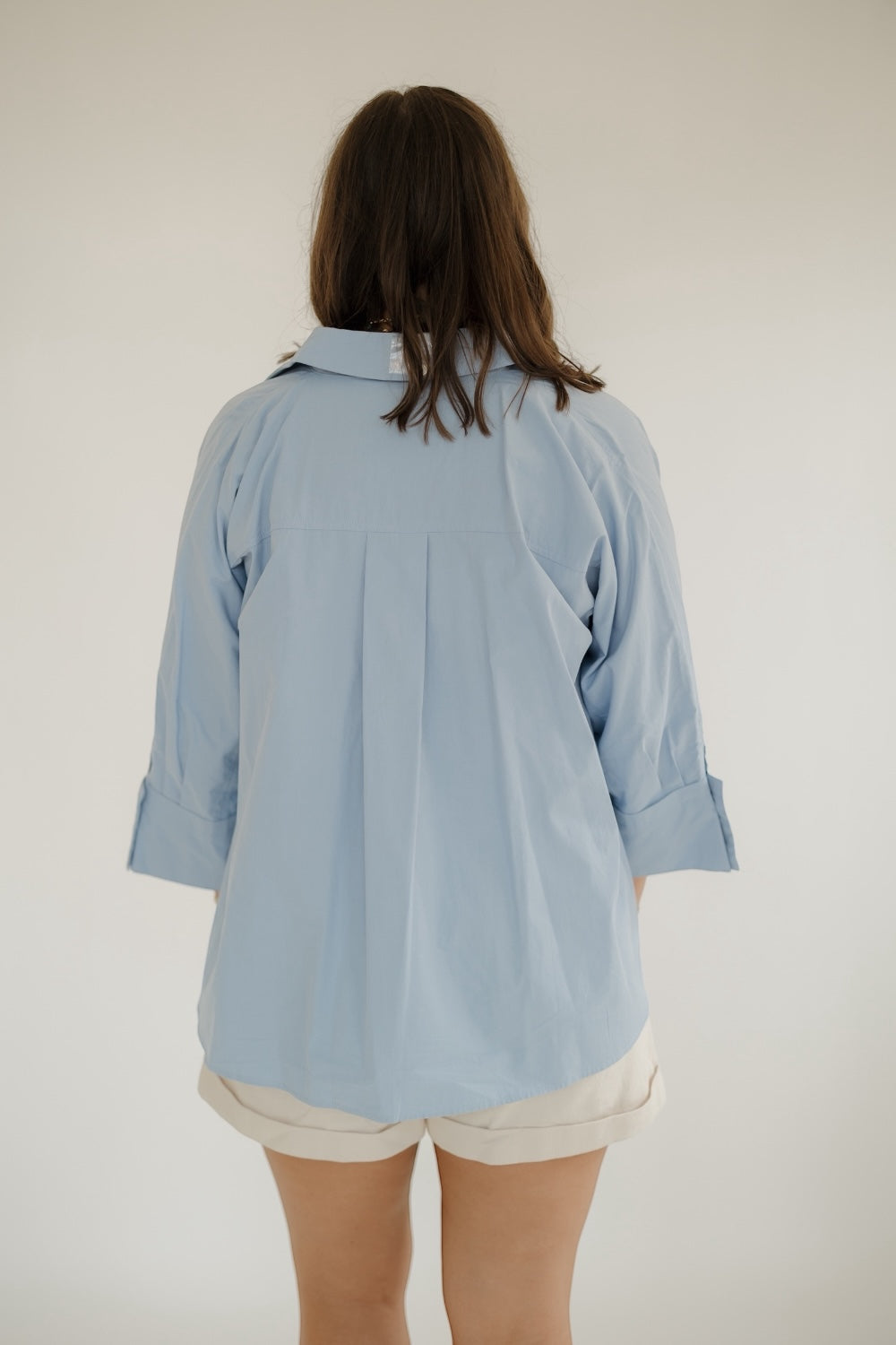 Bonnie Blue Button Down Top