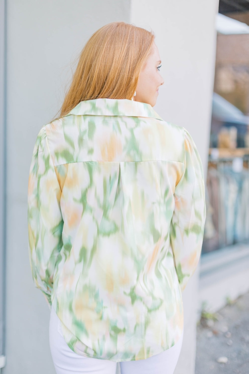 Glenda Green Multi Top