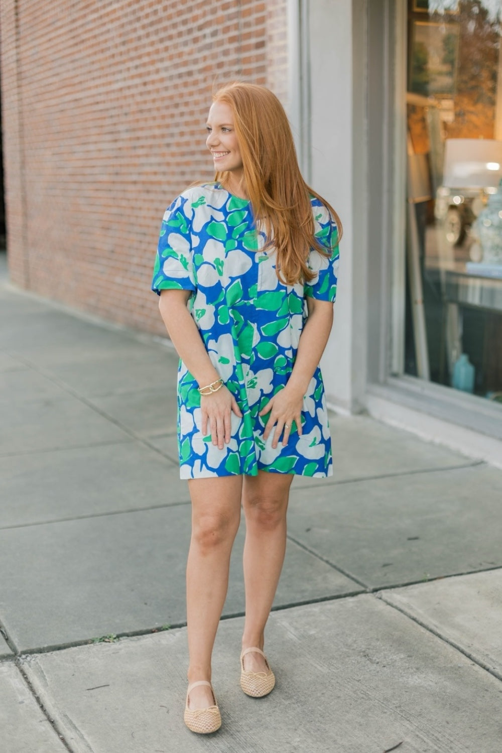 Bosco Floral Print Dress