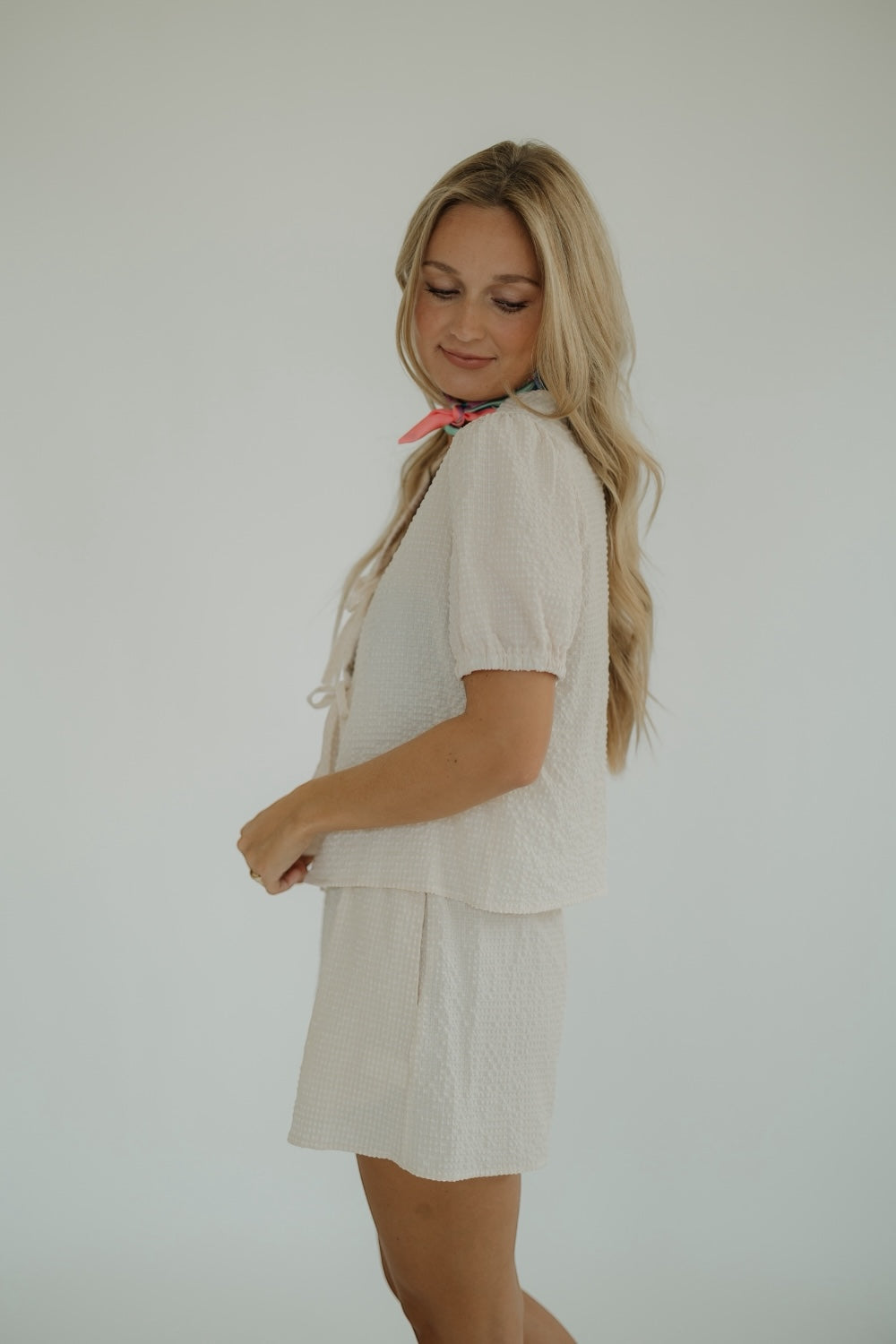 Faye Elastic Waist Shorts (S-3XL)