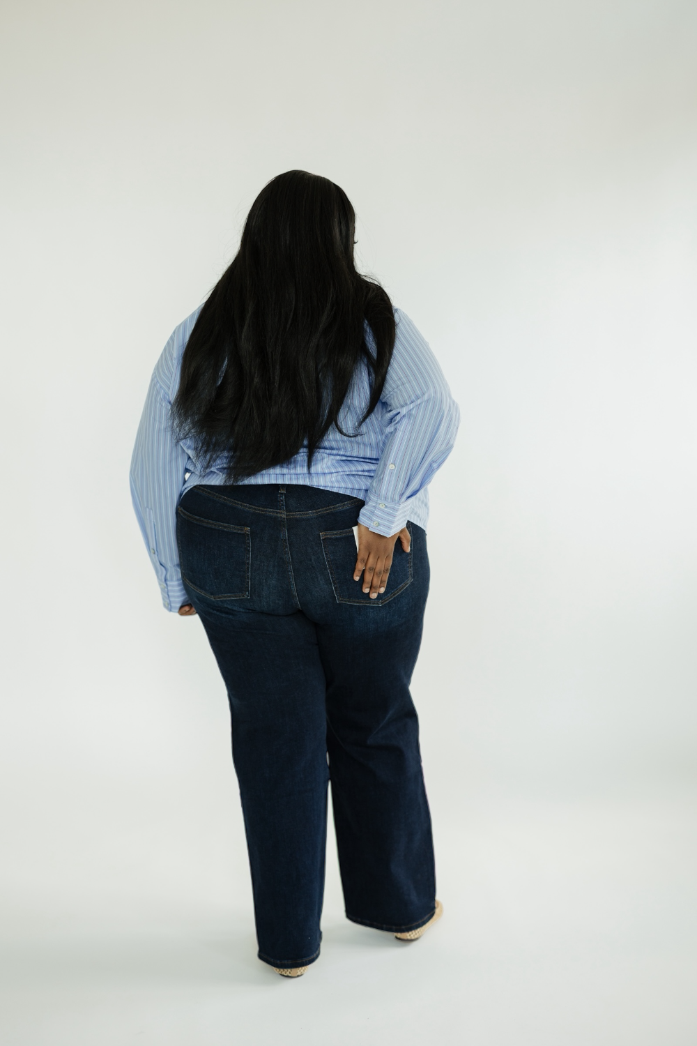 Firecracker Blue Striped Button Down (S-2XL)