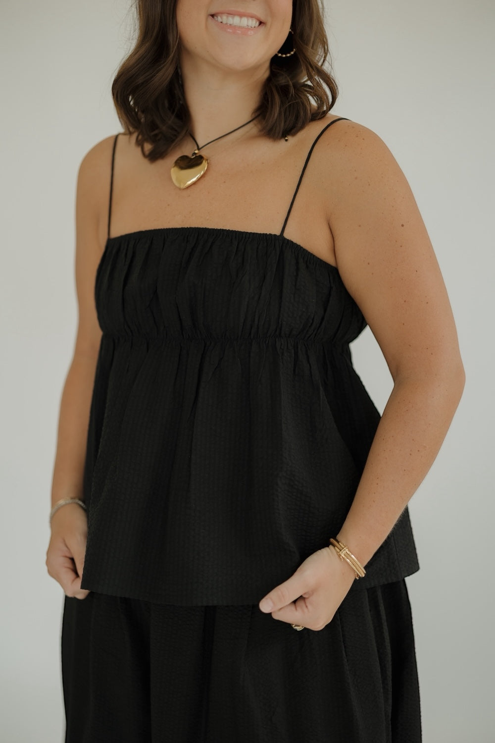 Bailey Seersucker Cami Top
