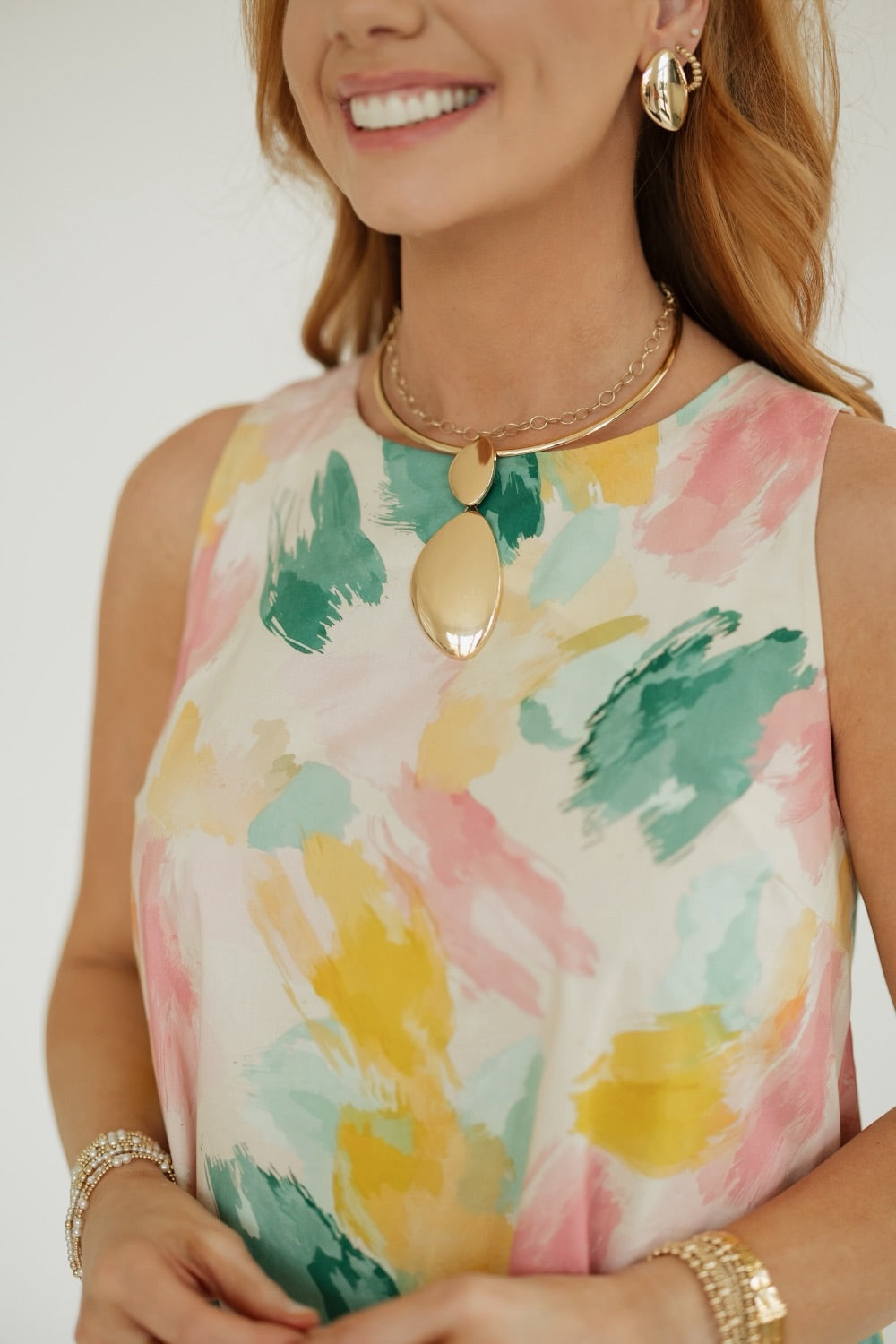 Geometric Pendant Necklace