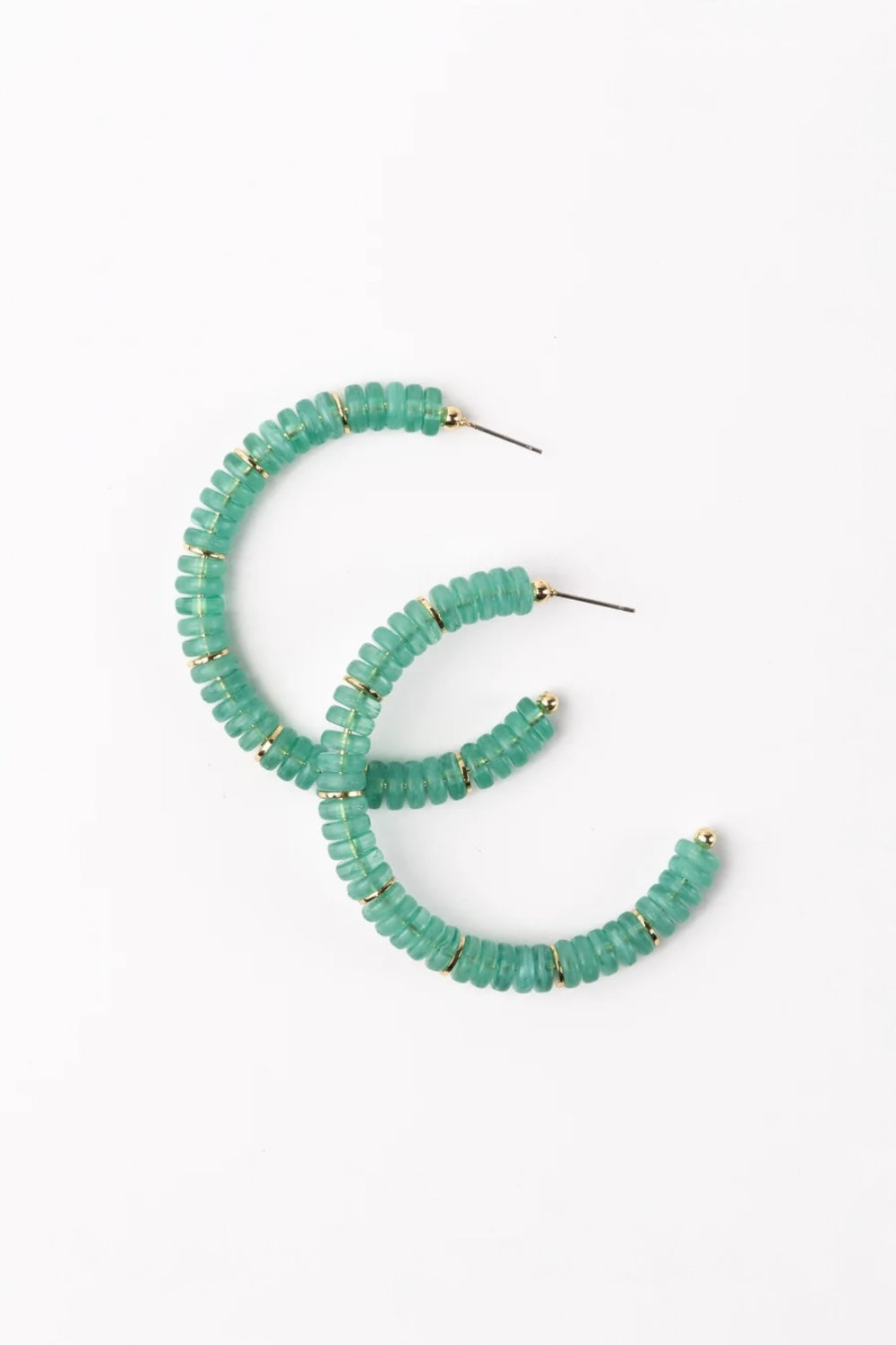 Olivia Earrings in Aqua by Michelle McDowell