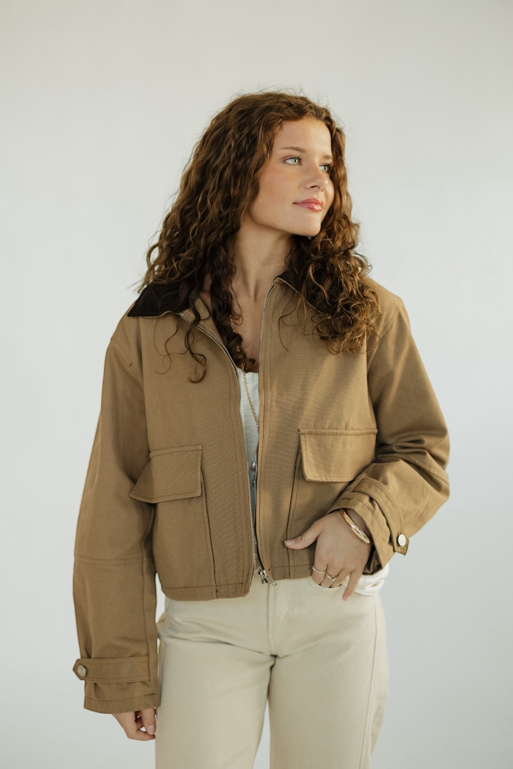 The Wolf Jacket in Brown