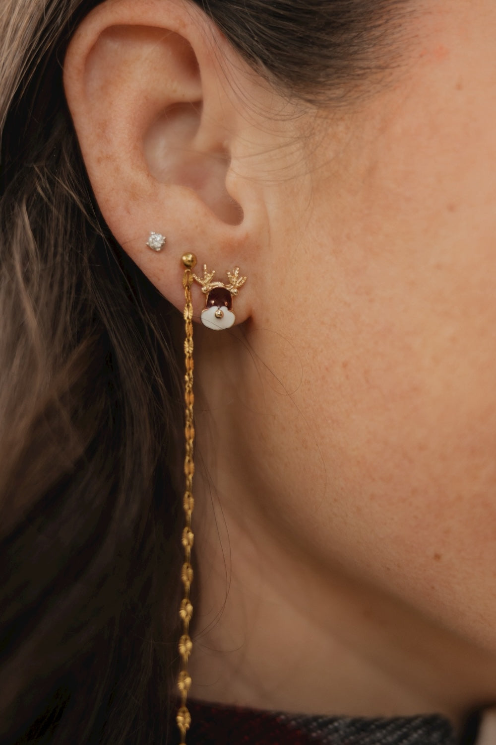 Rudolph Stud Earrings