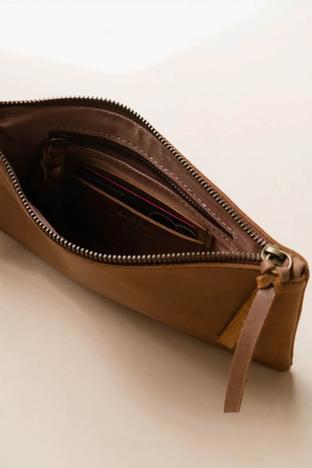 Rachel Wristlet in Whiskey