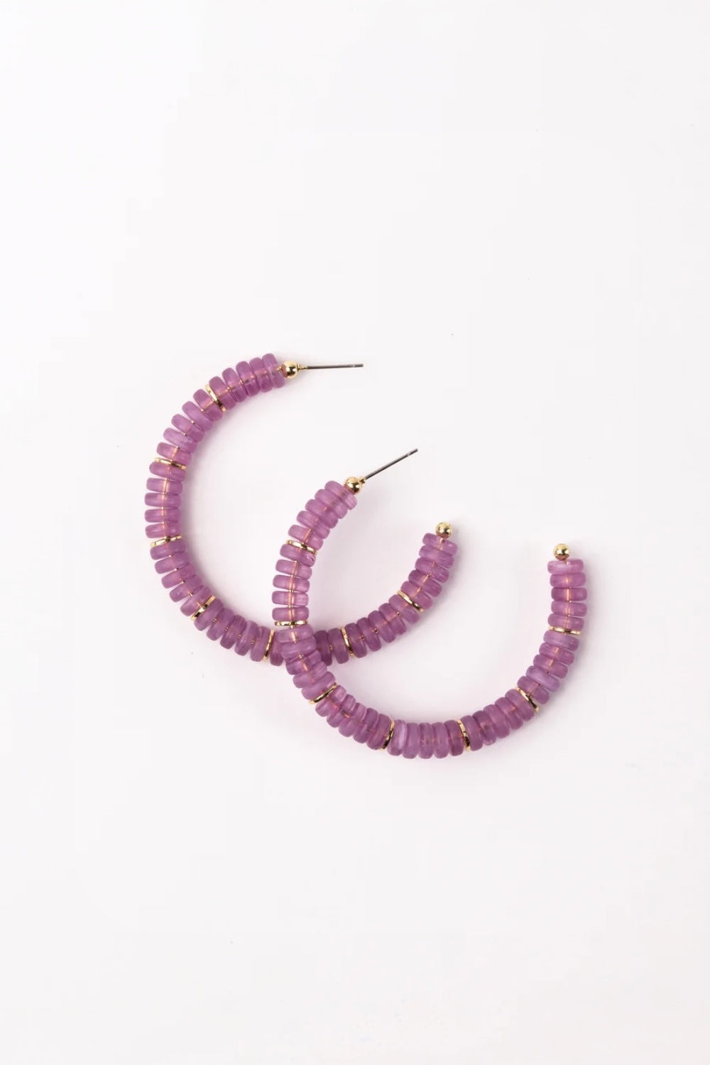 Olivia Earrings in Orchid by Michelle McDowell