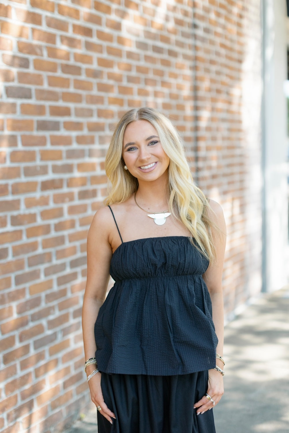 Bailey Seersucker Cami Top