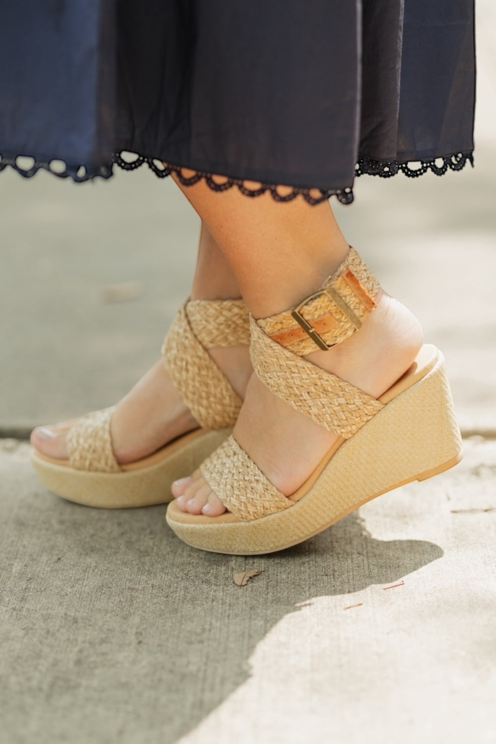 Isabel in Natural Raffia by Chocolat Blu