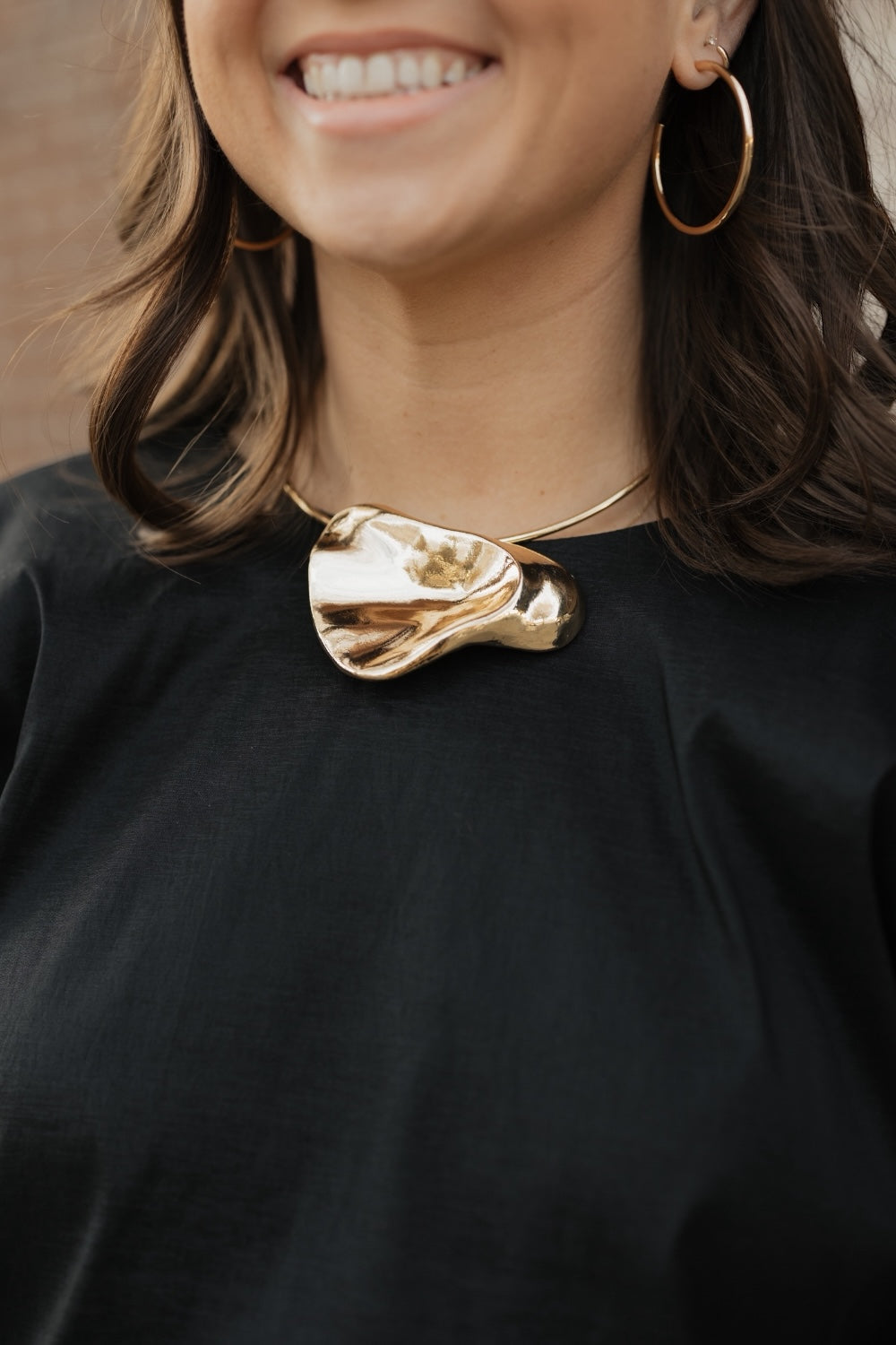 Geo Statement Collar Necklace