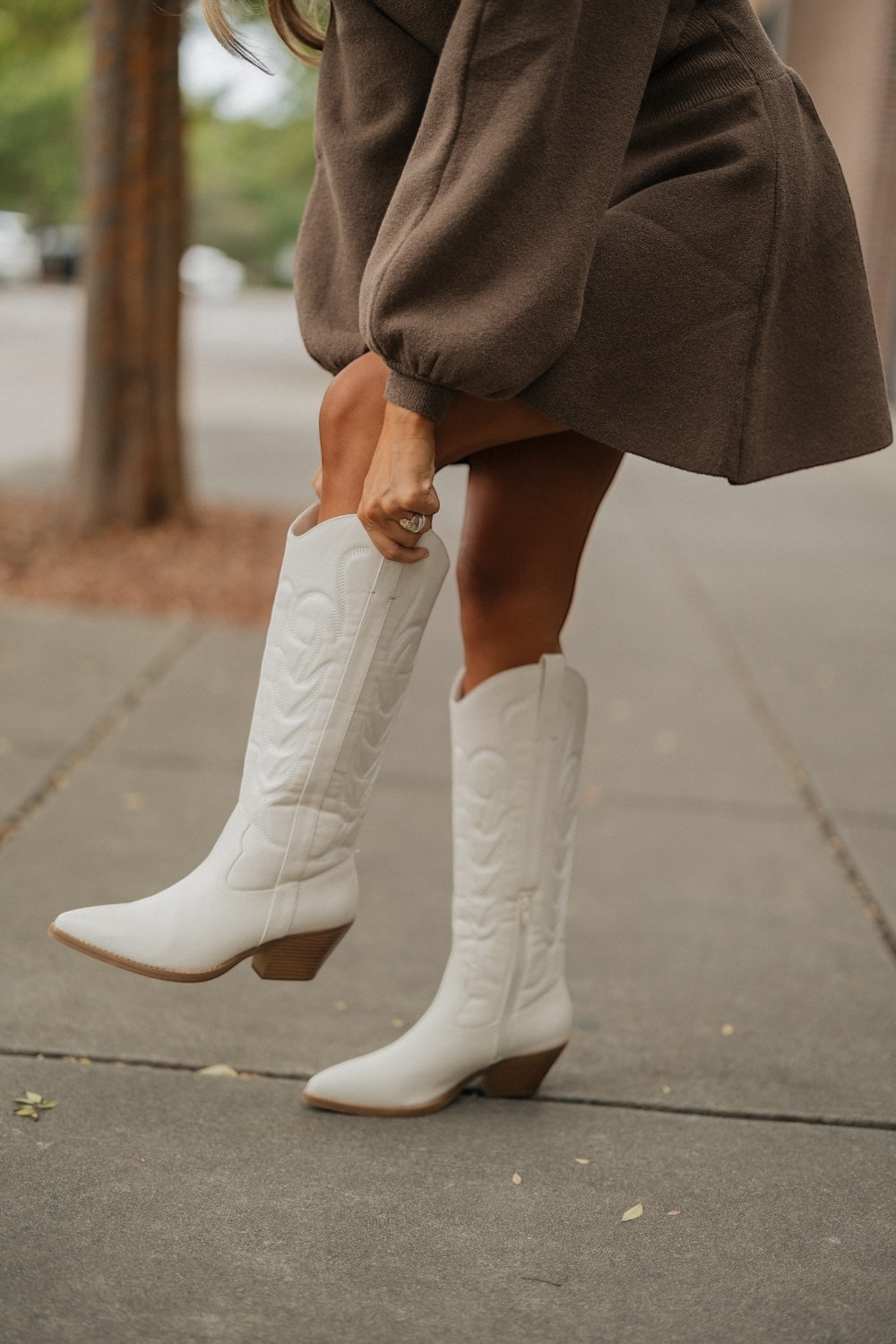 The Dixie Boot in White by Matisse