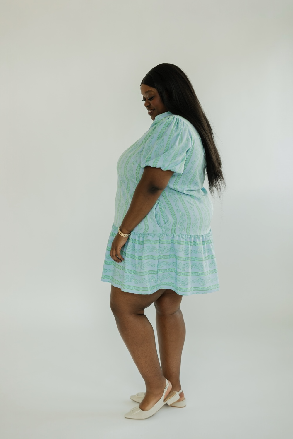 The Nancy Garden Lace Green Dress (XS-2XL)