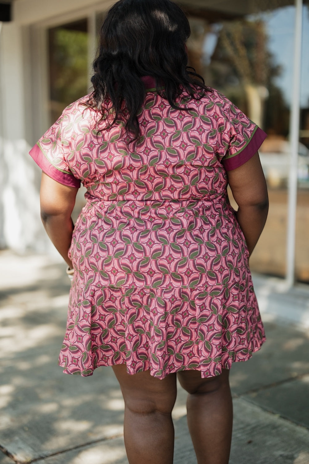 The Wine Down Dress (S-2XL)