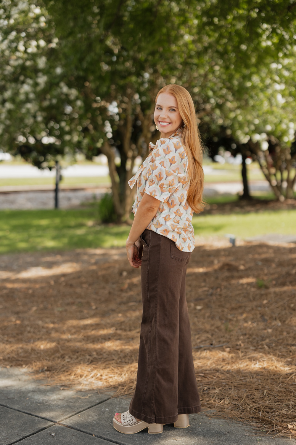 Petal Glow Blouse