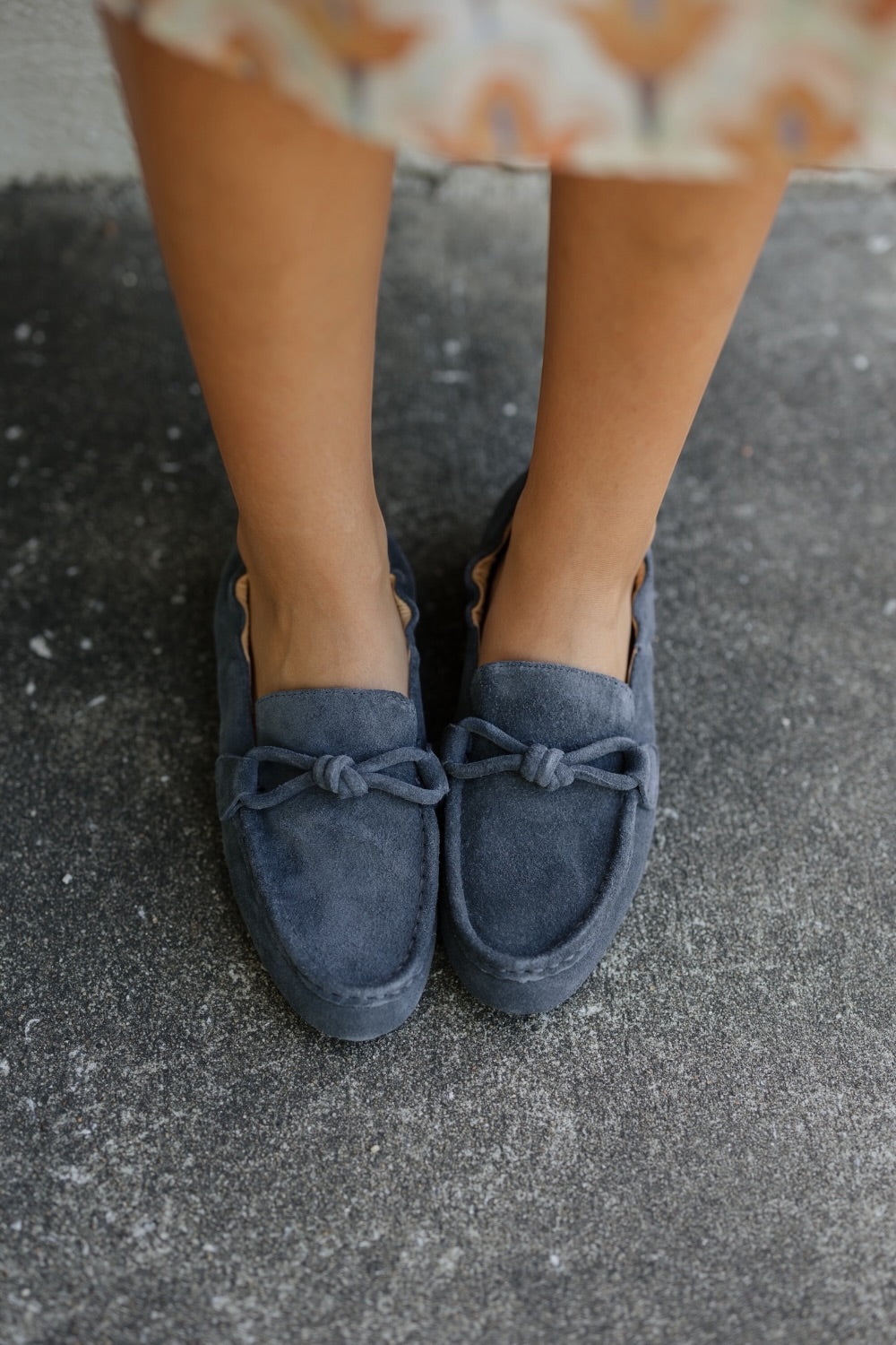 Alexi in Slate Suede by Chocolat Blu