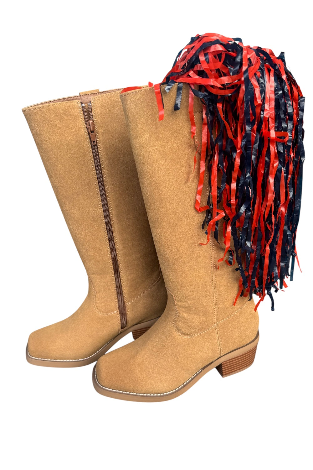 Duston Tan Suede Riding Boot