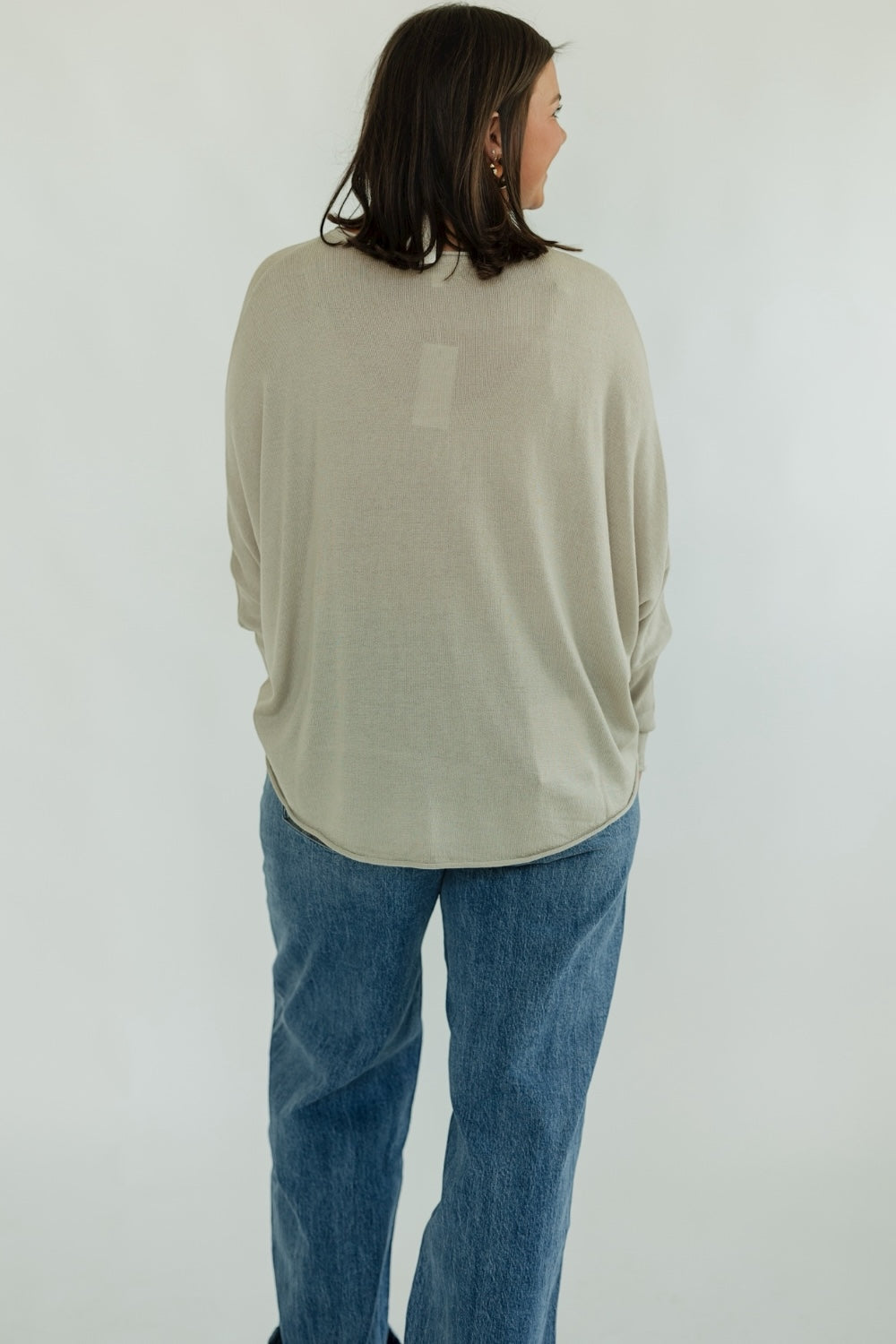 Cassie Boat Neck Dolman Sleeve Sweater