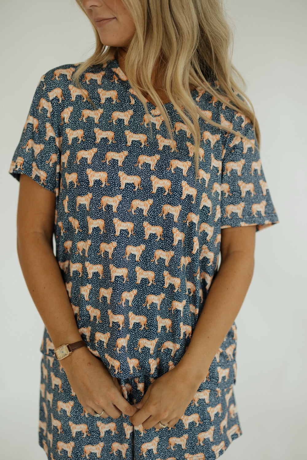 Auburn Print Alli PJ Set (XS-2XL)