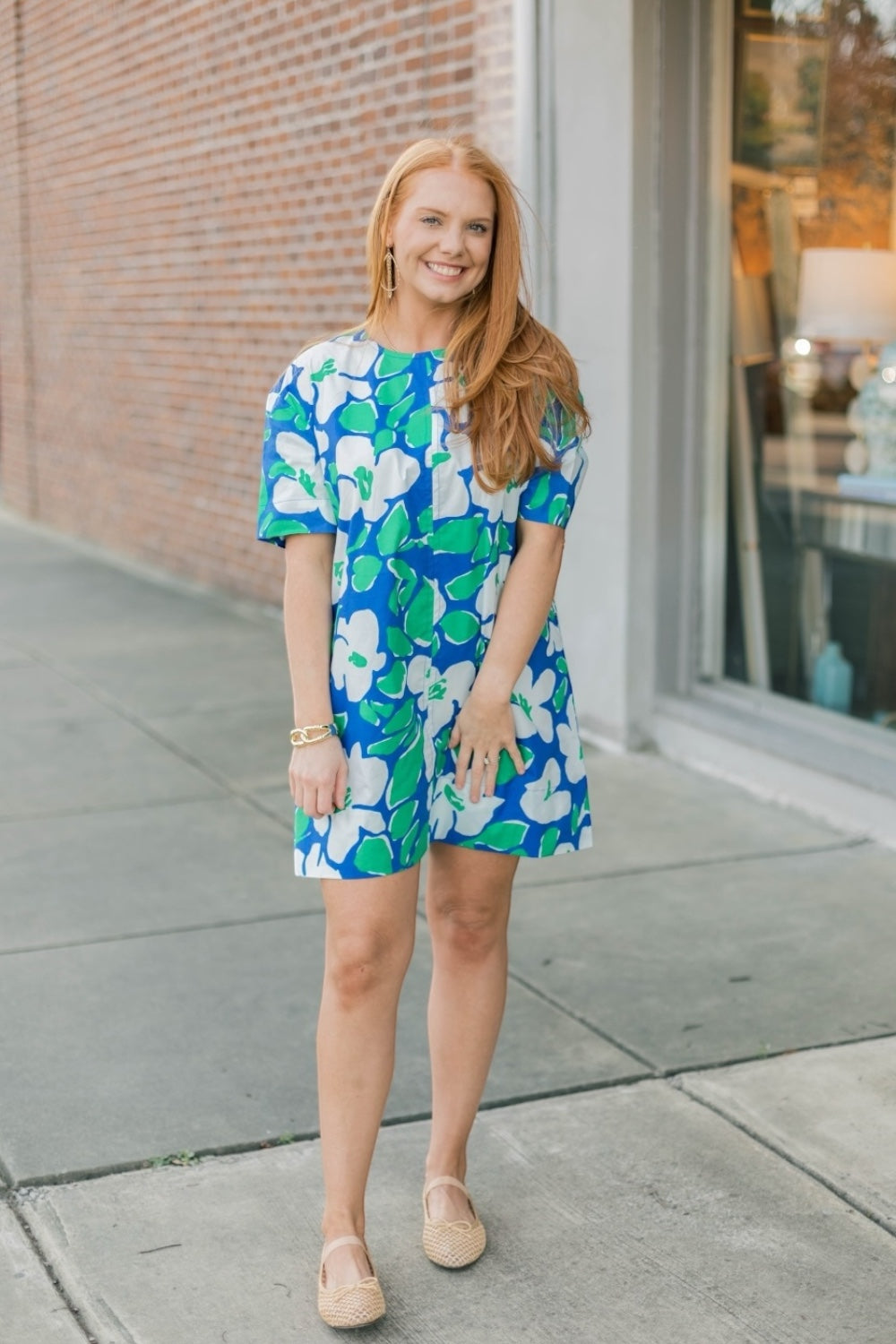 Bosco Floral Print Dress