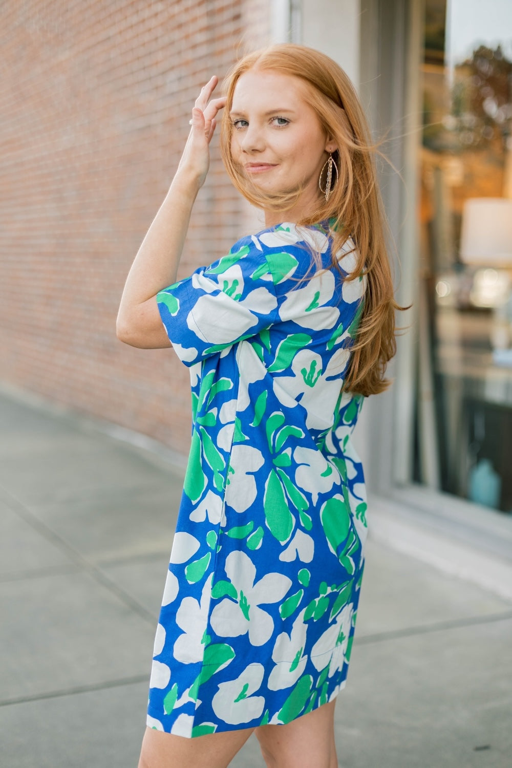 Bosco Floral Print Dress
