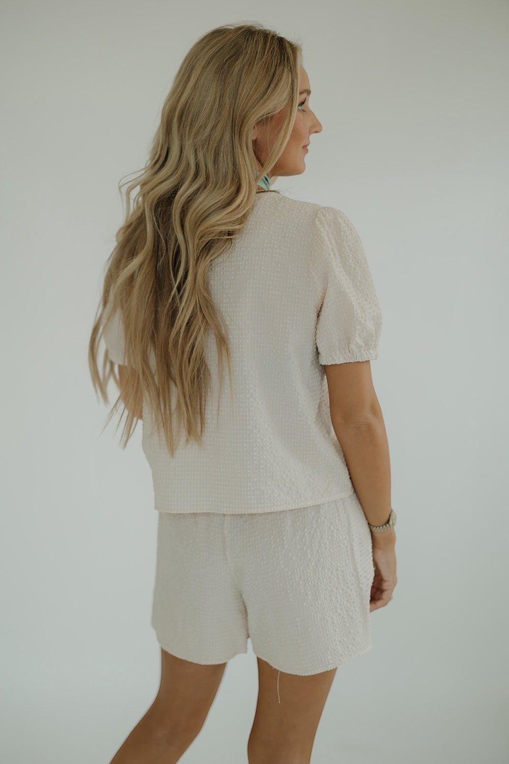 Faye Elastic Waist Shorts (S-3XL)