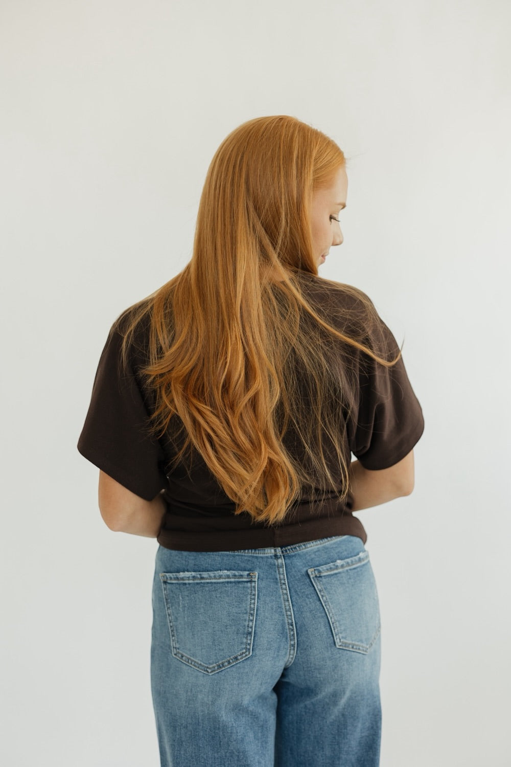 The Elevated Essentials Top in Chocolate