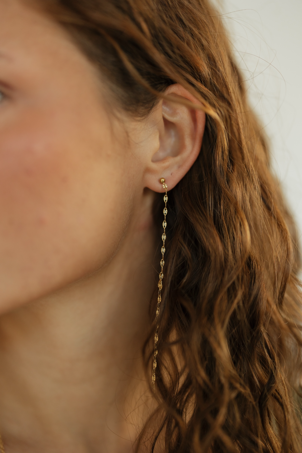 XL Dainty Chain Earrings
