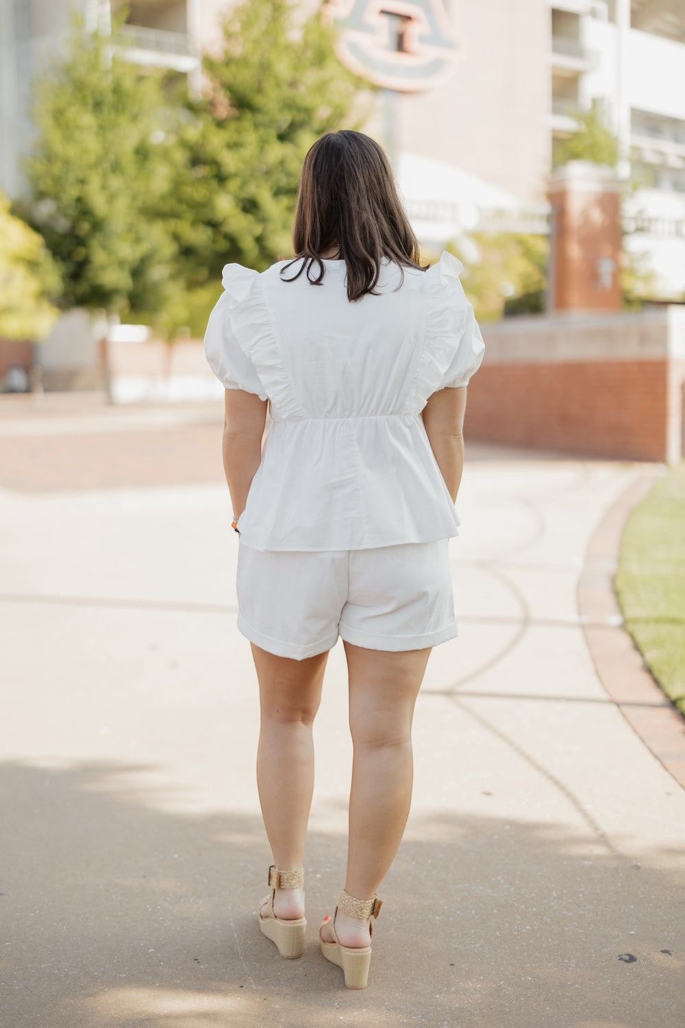Suz White Pintuck Blouse (S-2XL)