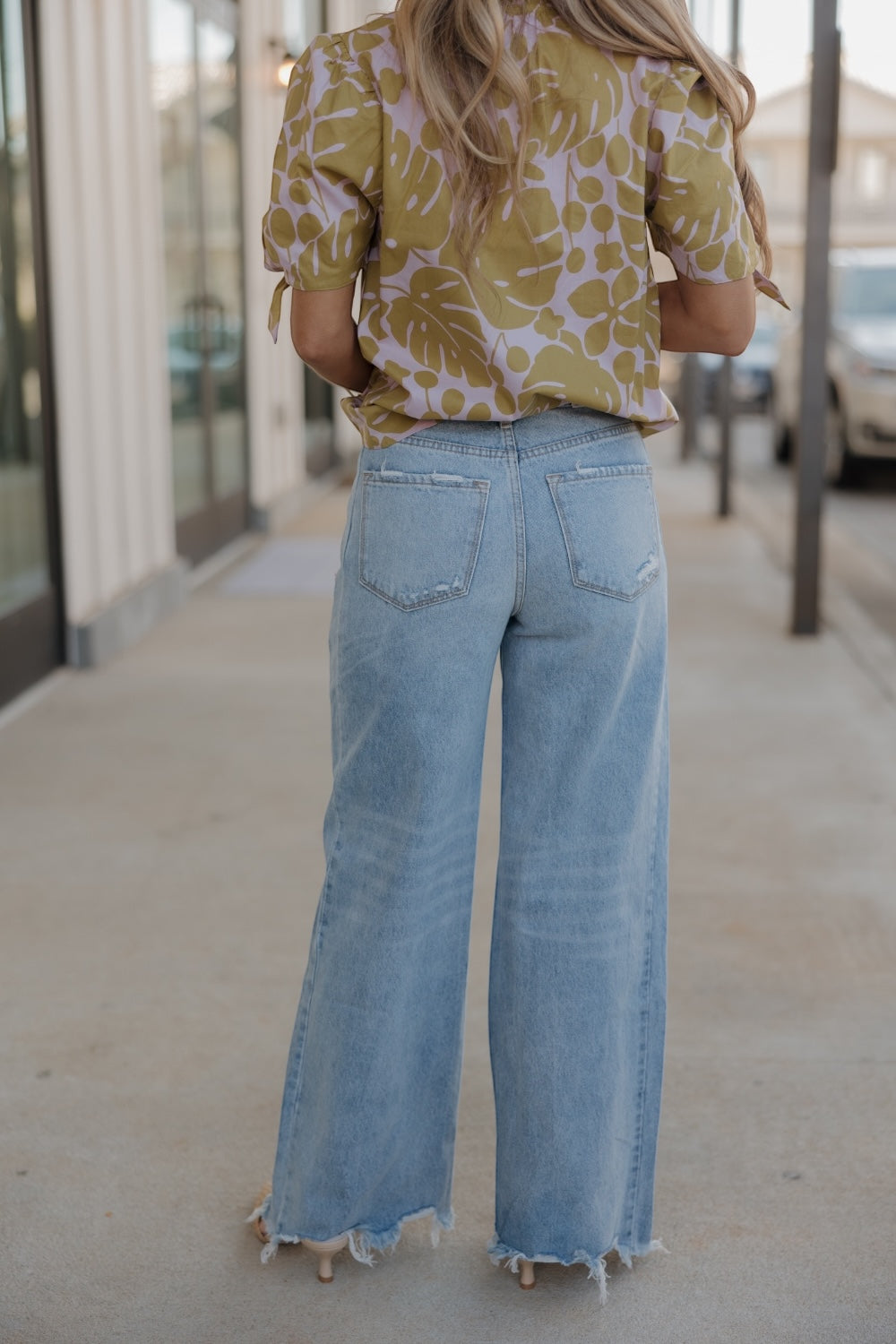 Super High Rise Wide Leg Jean