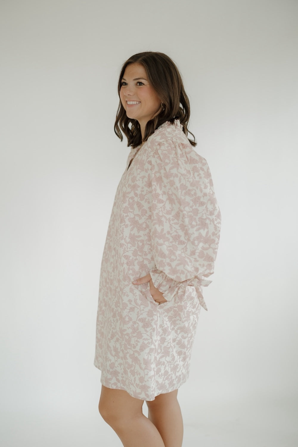 Faye Rosey Floral Dress