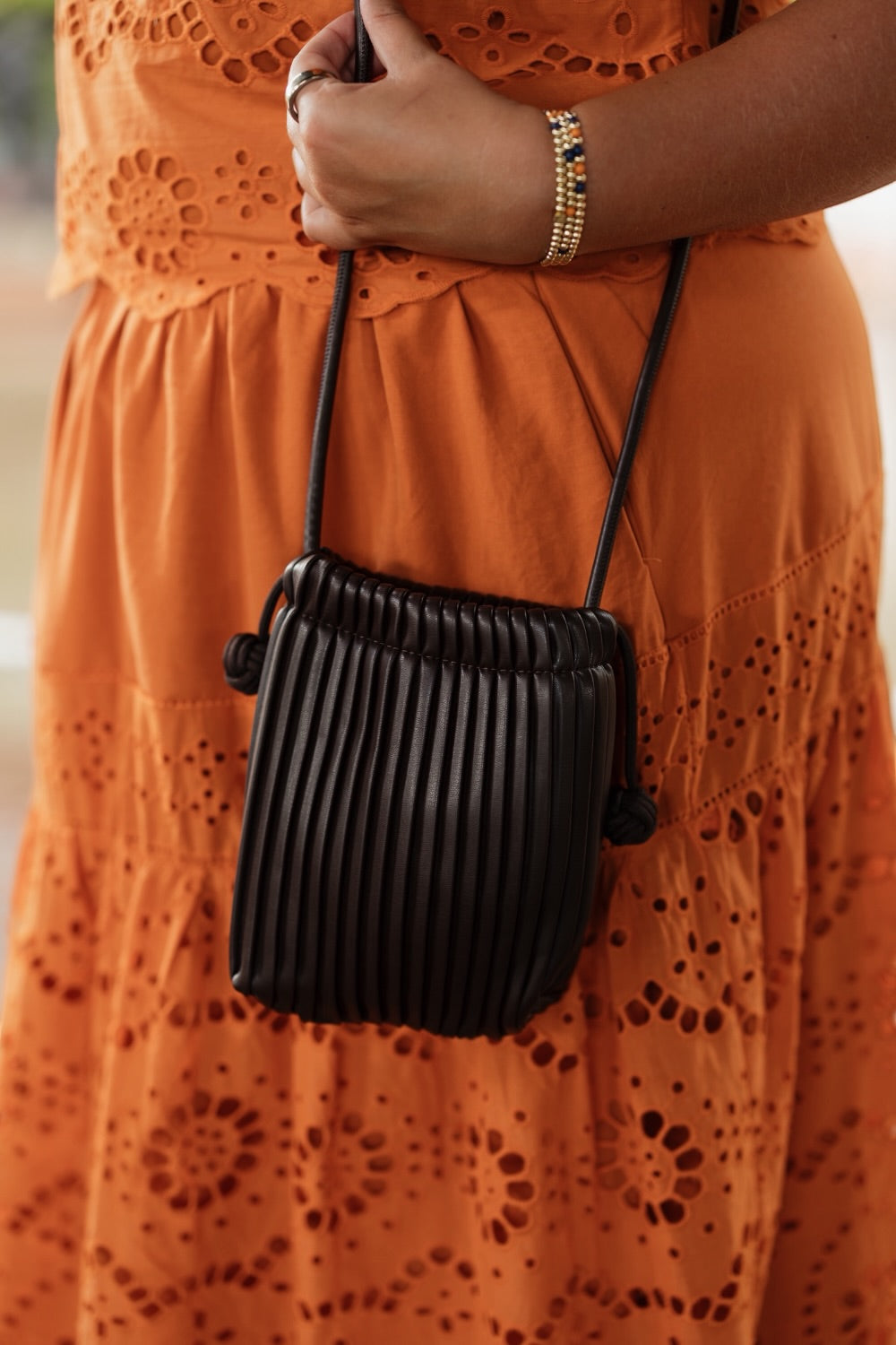 Chocolate Brown Cell Phone Bag