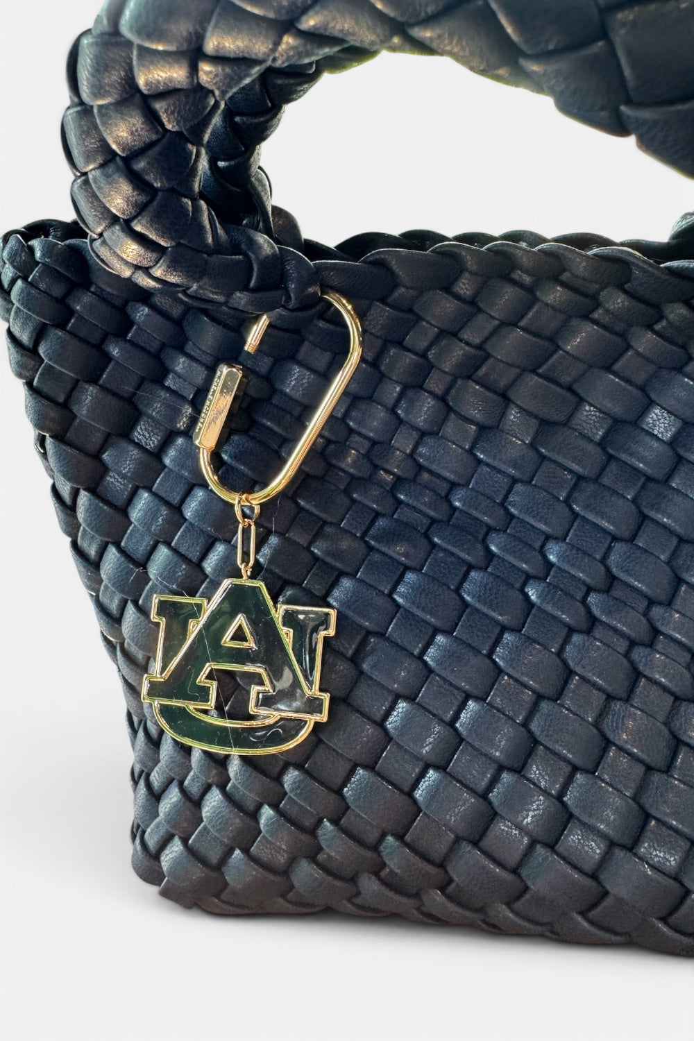 Auburn Navy Bag Charm