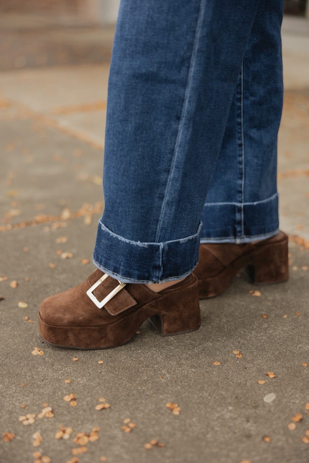 Haze in Chocolate Suede by Chocolat Blu