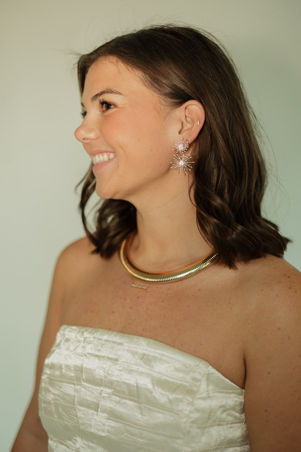 Omega Chain Collar Necklace