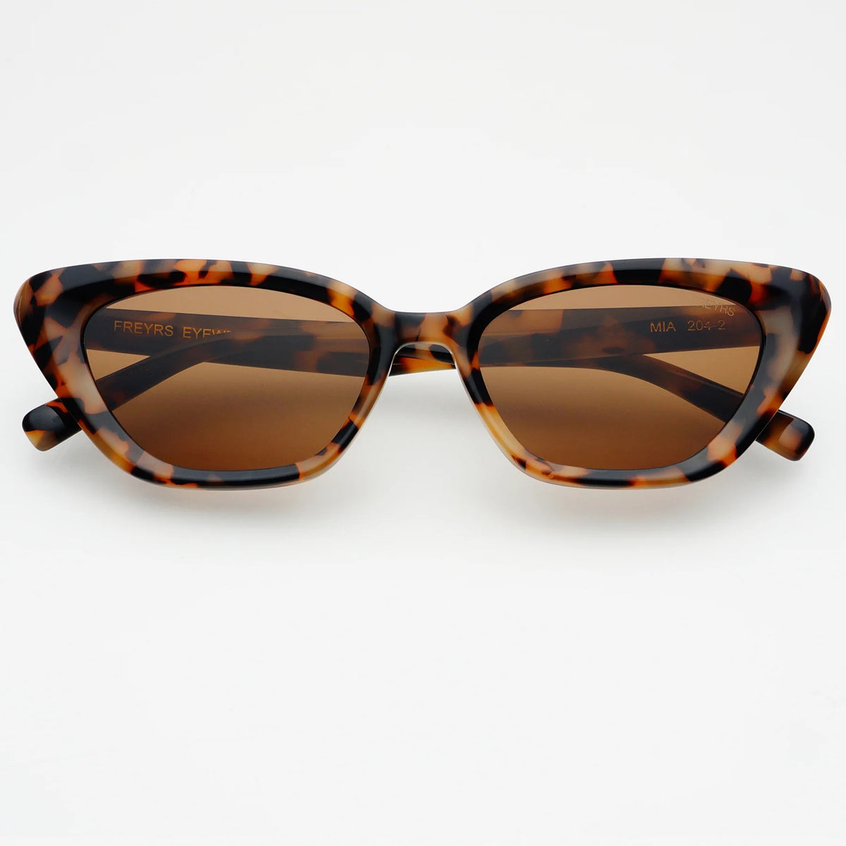Mia in Milky Tortoise by Fryers Eyewear