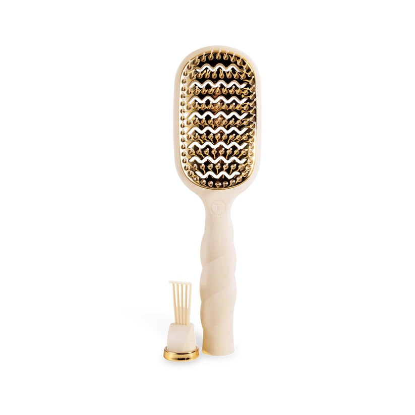 The Vented Hair Brush - Tan by Teleties