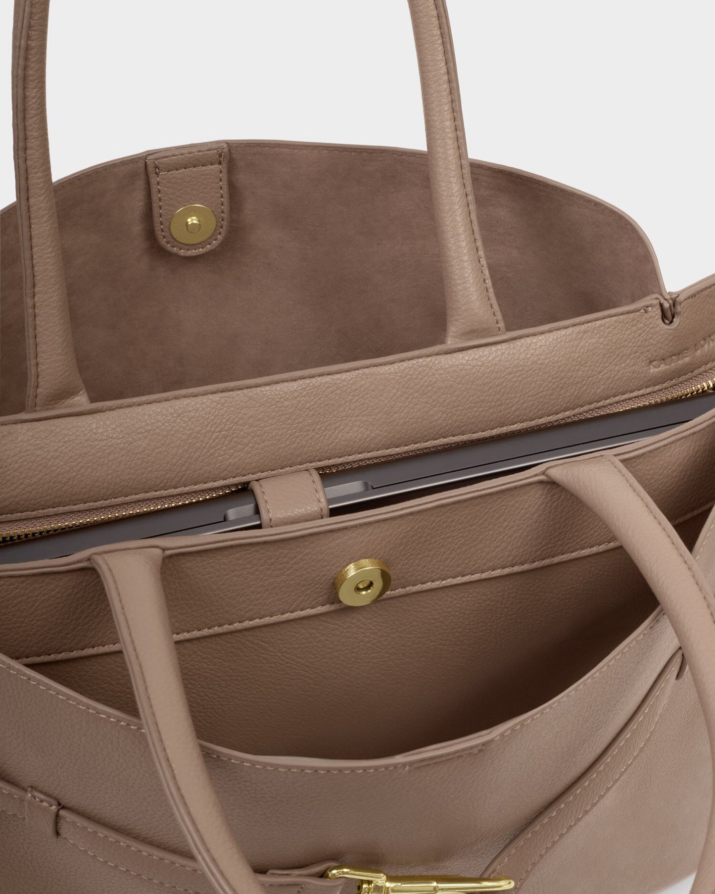 Maddie Work Tote Bag in Mocha