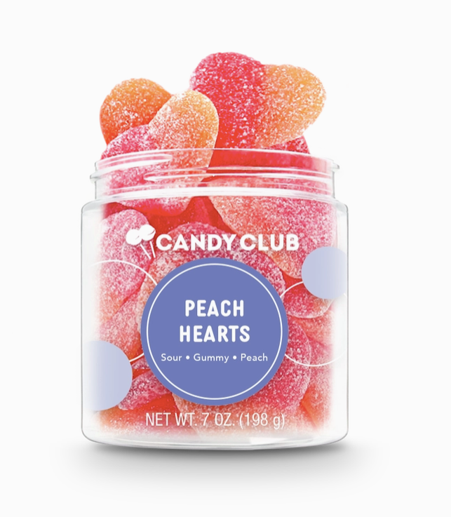 Candy Club - Peach Heart Gummies