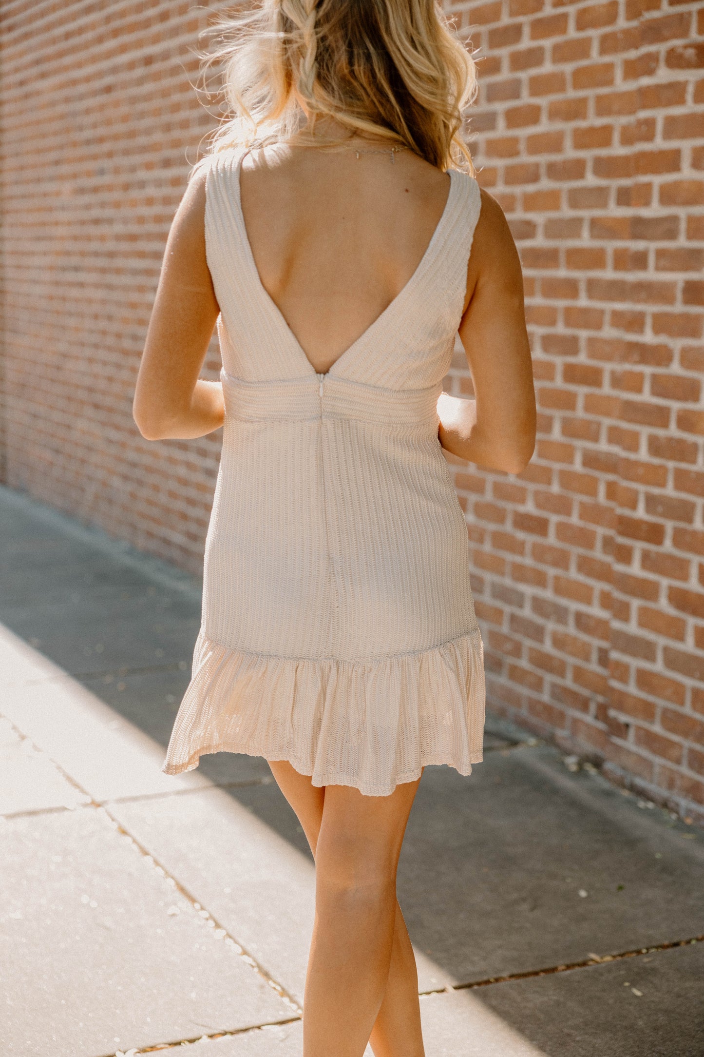 Eva Elegant V-Neck Dress