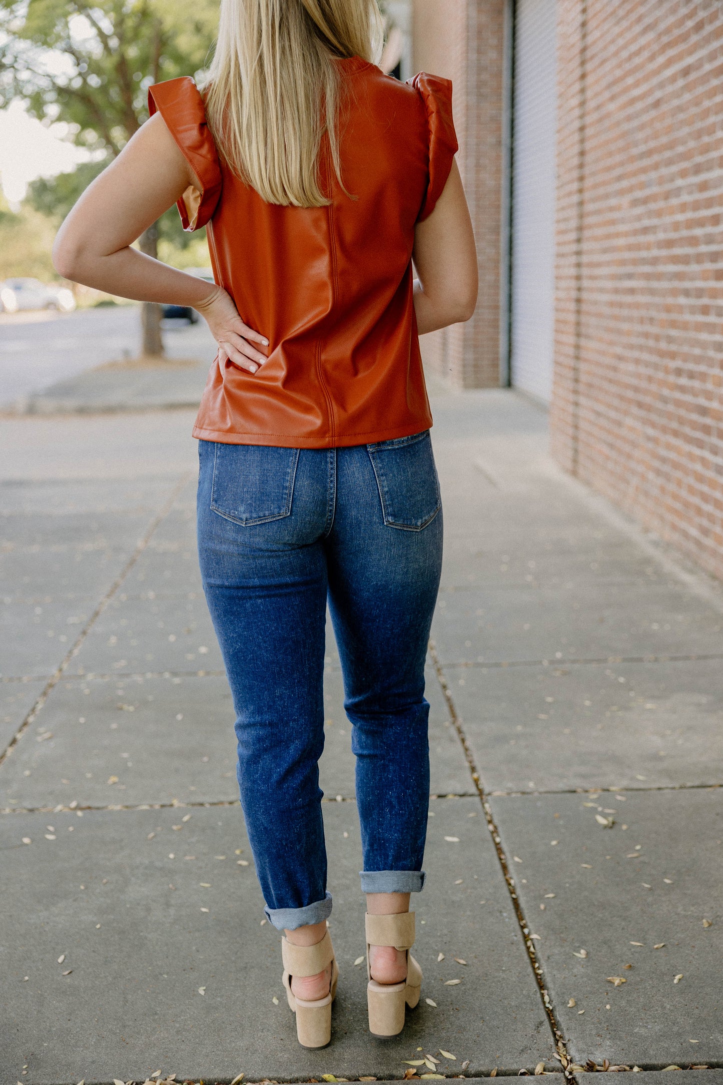 Deb High Rise Straight Leg Jeans by KanCan (Sizes 2-14)