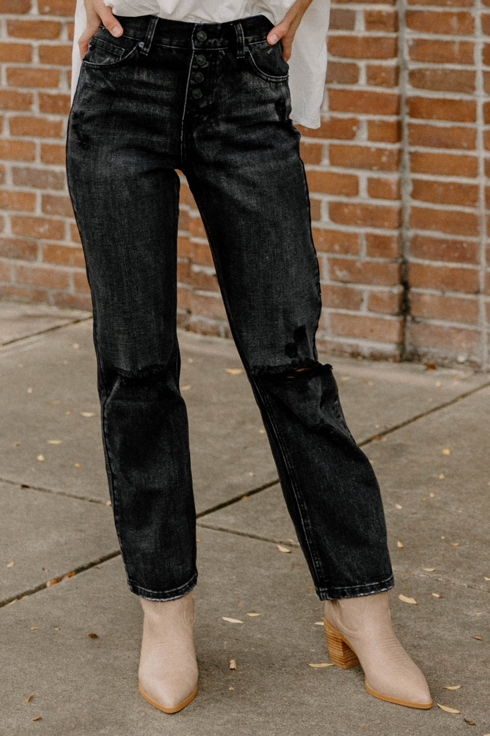 Lynne Ultra High Rise Straight Jeans by KanCan (Size 2-16)